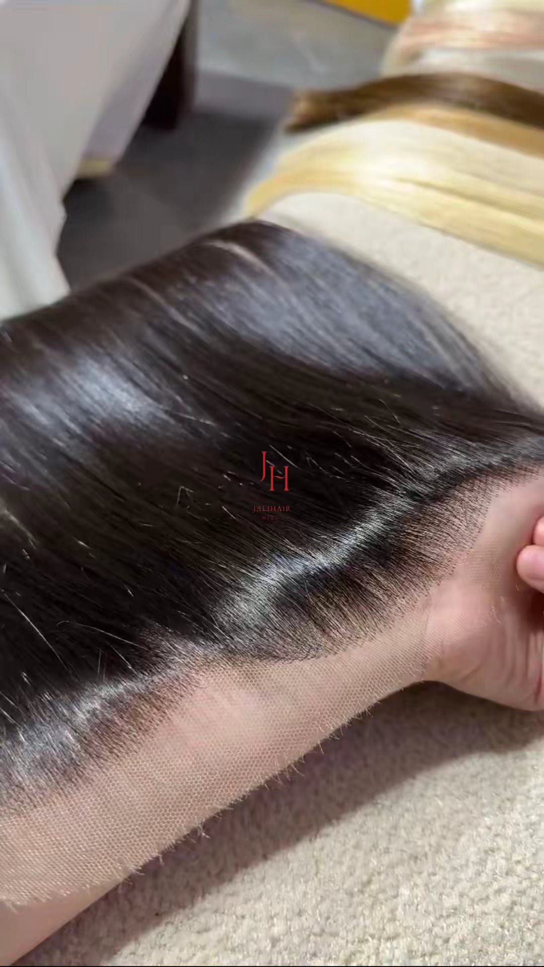 Raw Vietnamese Straight HD Lace Frontal (Précommande)